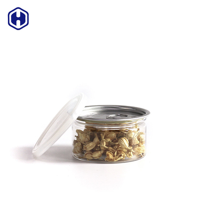 ANIMAL FAMILIER sec Tuna Can de taille de 100ml 3.5g Herb Clear Plastic Cans EOE 211# 38mm