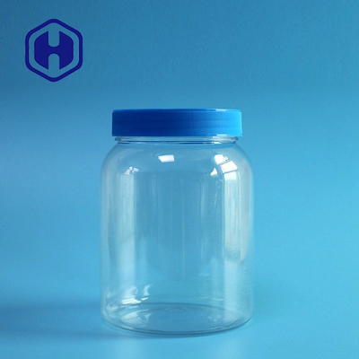 Le casse-croûte clair de 1180ml 40oz disent au loin les pots du bout des lèvres en plastique avec le joint sensible à la pression