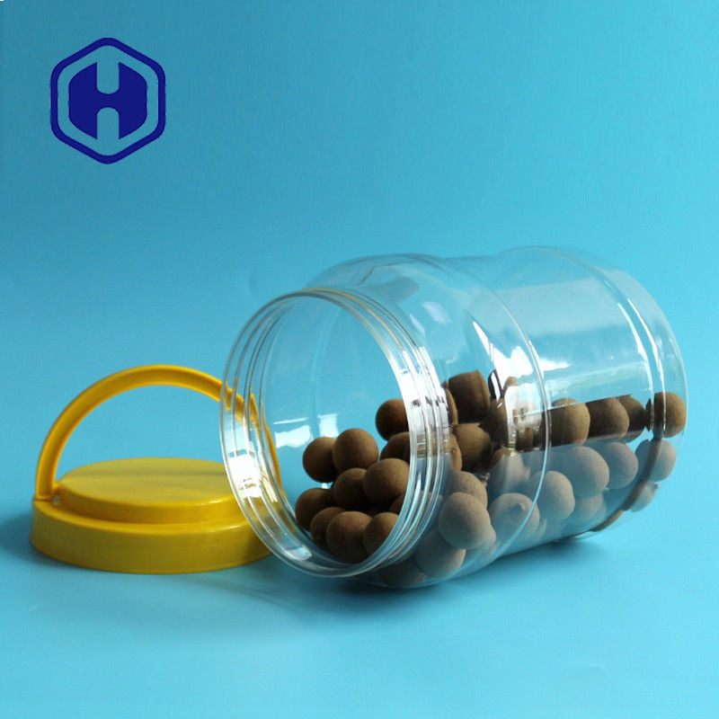 Grands pots en plastique de bouche de sucrerie large de conserves au vinaigre avec la catégorie comestible libre des couvercles 80.5oz Bpa