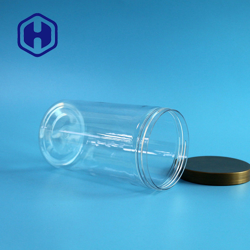 Le T-shirt 750ml cylindrique en vrac joue les pots en plastique de stockage pour l'emballage alimentaire