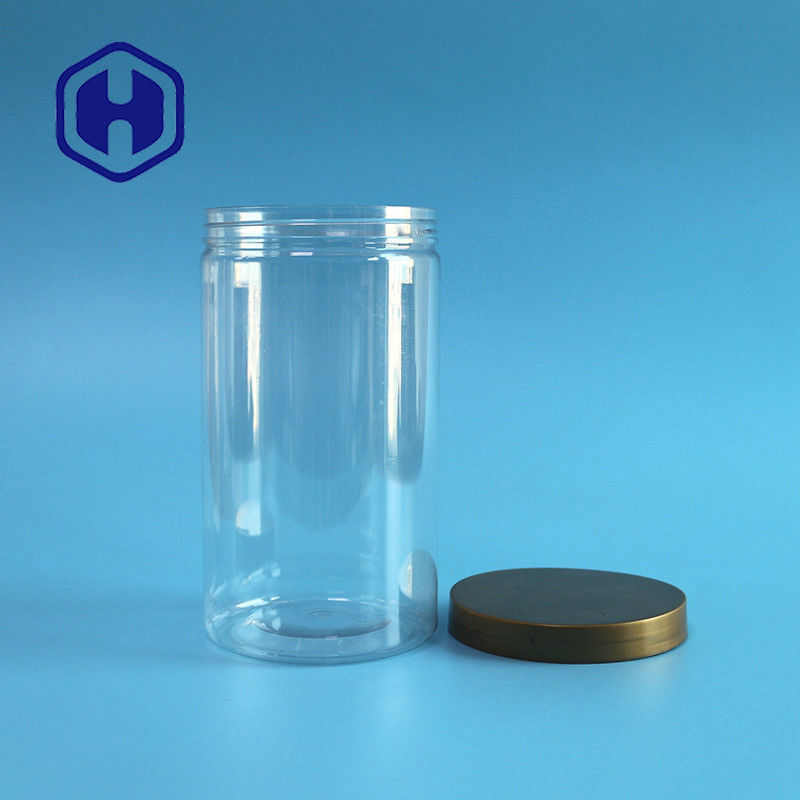 Le T-shirt 750ml cylindrique en vrac joue les pots en plastique de stockage pour l'emballage alimentaire