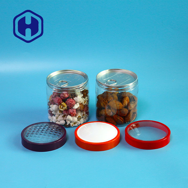 les anarcadiers de 12.8oz 305# date l'ANIMAL FAMILIER hermétique peuvent conditionnement en plastique ouvert facile avec le couvercle à visser