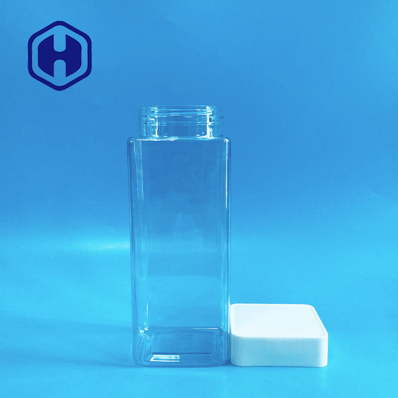 le plastique de la place 1140ml cogne la catégorie comestible de barres à bouchon vissable de bonbons avec la preuve de fuite de revêtement