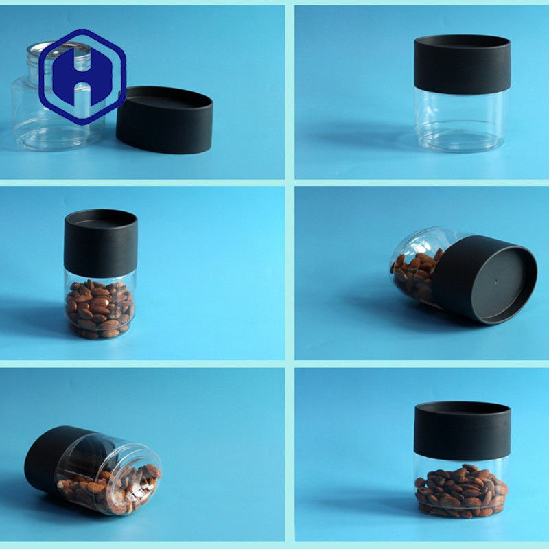 Récipient d'entreposage ovale plat fait sur commande d'ANIMAL FAMILIER du pot 13oz Tin Can Dry Fruit de conditionnement en plastique