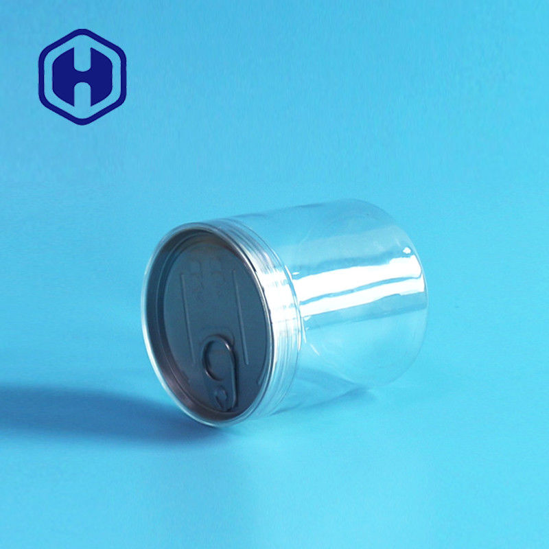 La boîte en plastique vide ouverte facile 360ml d'aliment pour animaux familiers sèchent des légumes fruits autour du couvercle de vis hermétique