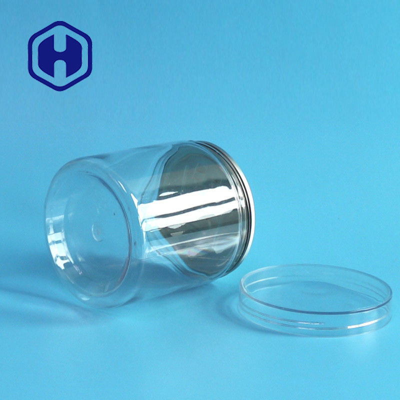 La boîte en plastique vide ouverte facile 360ml d'aliment pour animaux familiers sèchent des légumes fruits autour du couvercle de vis hermétique