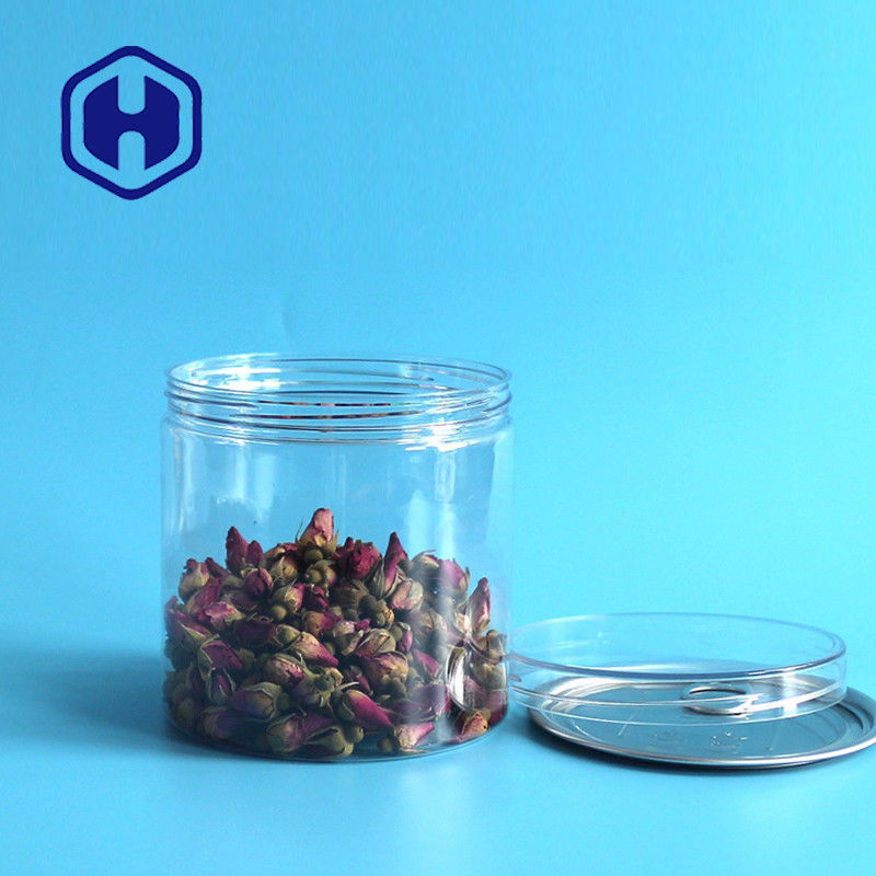 Boîtes en plastique de la bouche 309# 740ml d'ANIMAL FAMILIER large de nourriture en boîte avec le couvercle à visser en aluminium d'Eoe