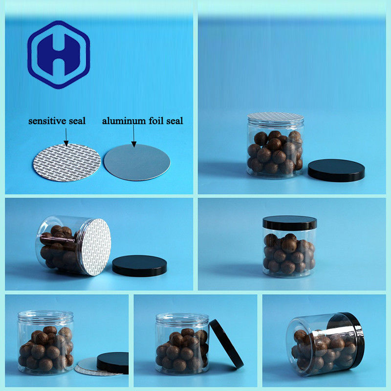 Boîtes en plastique de la bouche 309# 740ml d'ANIMAL FAMILIER large de nourriture en boîte avec le couvercle à visser en aluminium d'Eoe