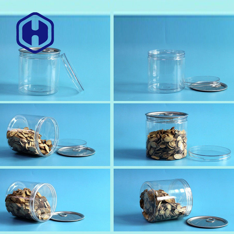 Boîtes en plastique de la bouche 309# 740ml d'ANIMAL FAMILIER large de nourriture en boîte avec le couvercle à visser en aluminium d'Eoe