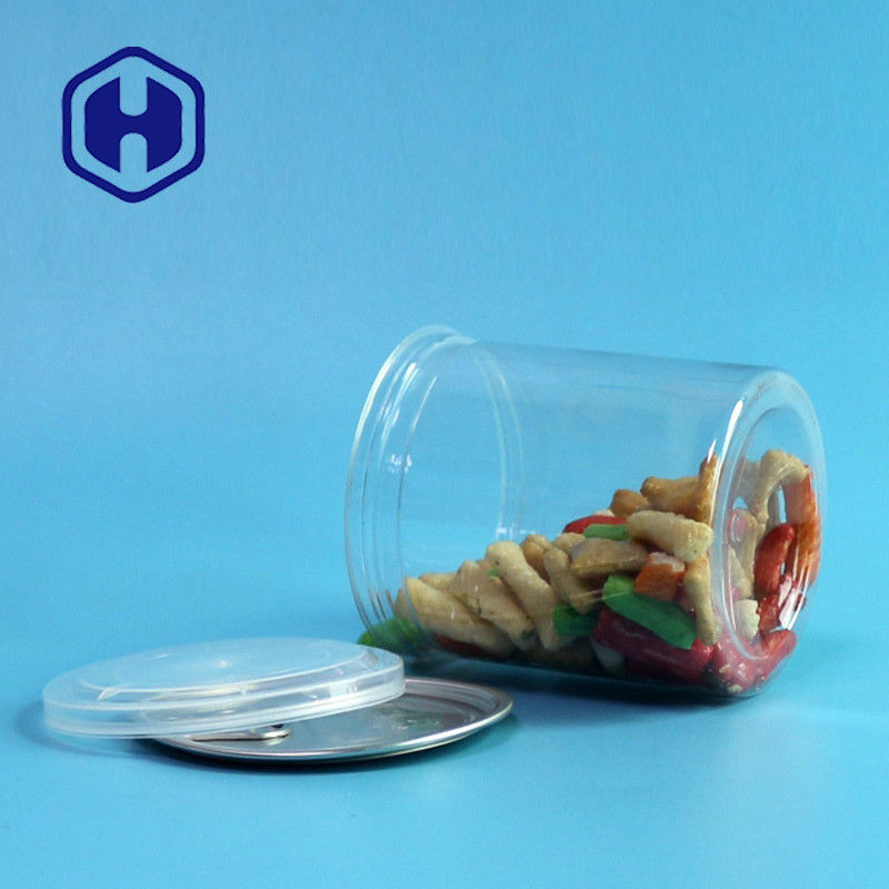 Container pour animaux de compagnie recyclable transparent et imperméable à la fuite / Canne pour animaux de compagnie facile à ouvrir