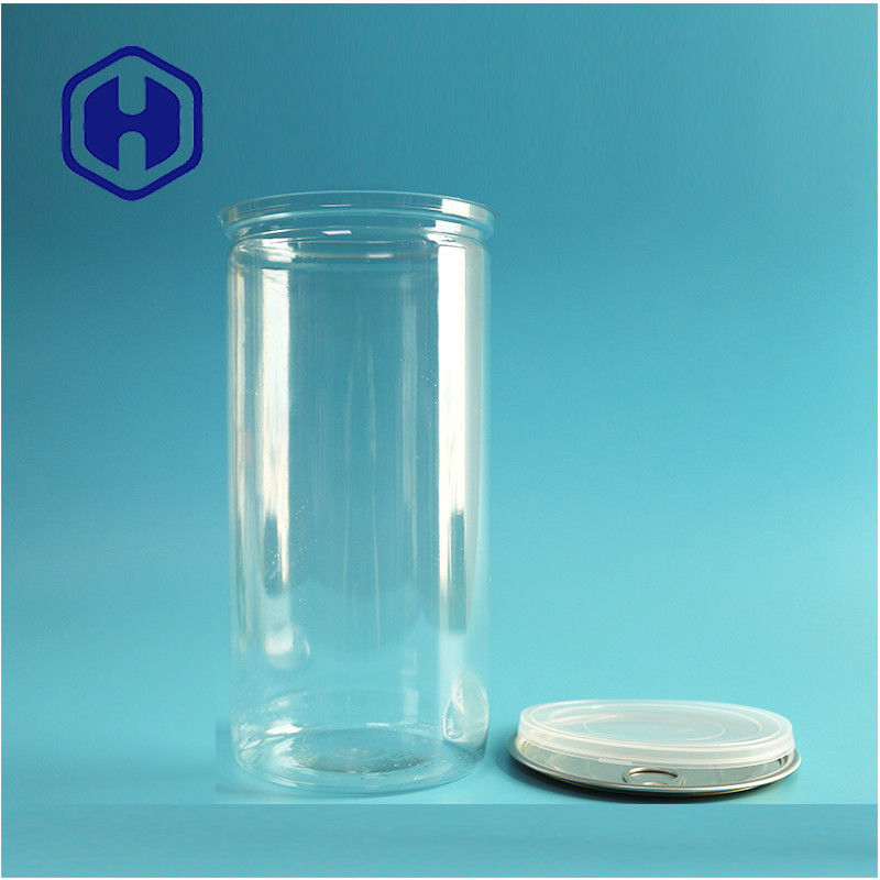 1400 ml de gros noix de maïs en plastique transparente en PET transparente avec une extrémité ouverte facile