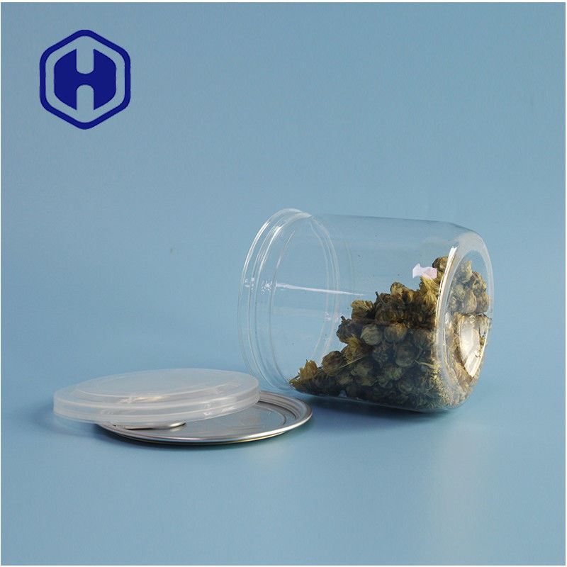 Emballages de supermarché étanches à l'air, étanches aux fuites, en plastique PET, poubelles de biscuits avec couvercles faciles à ouvrir