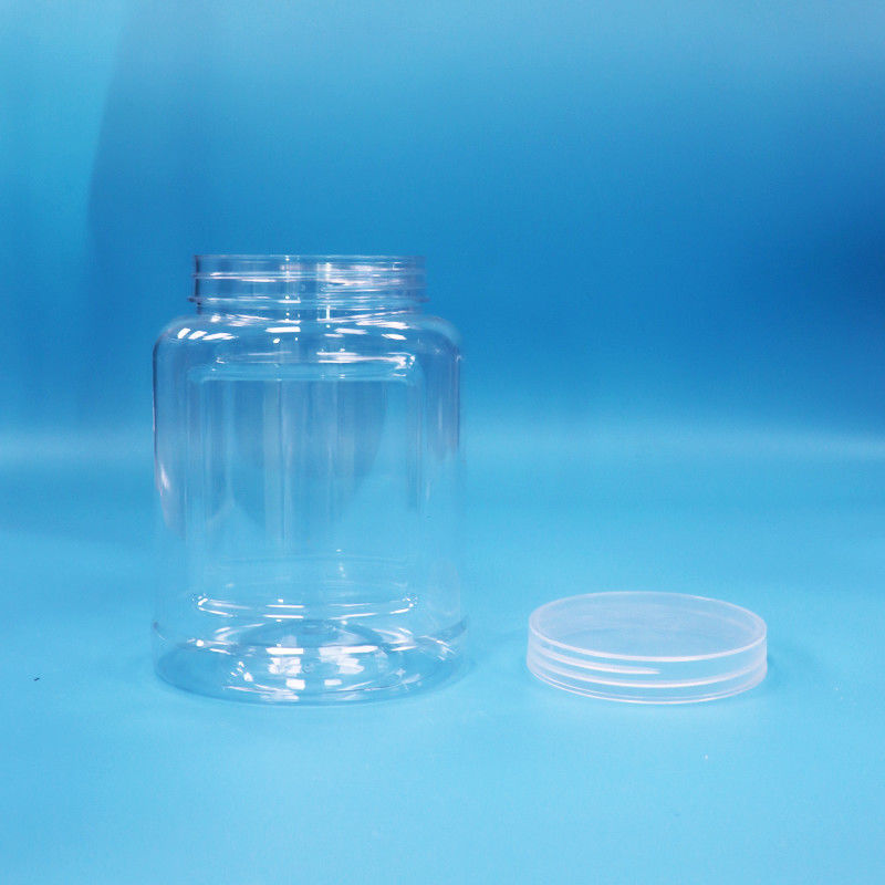 Coupe anti-altération de qualité alimentaire en PET transparent, pot en plastique pour les noix