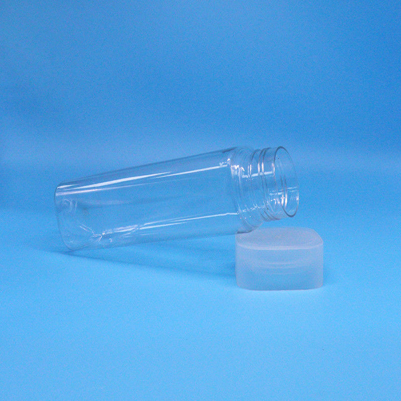 Snack Bonbons Clair Carré Large Bouche Produits alimentaires qualité PET Bouteilles en plastique