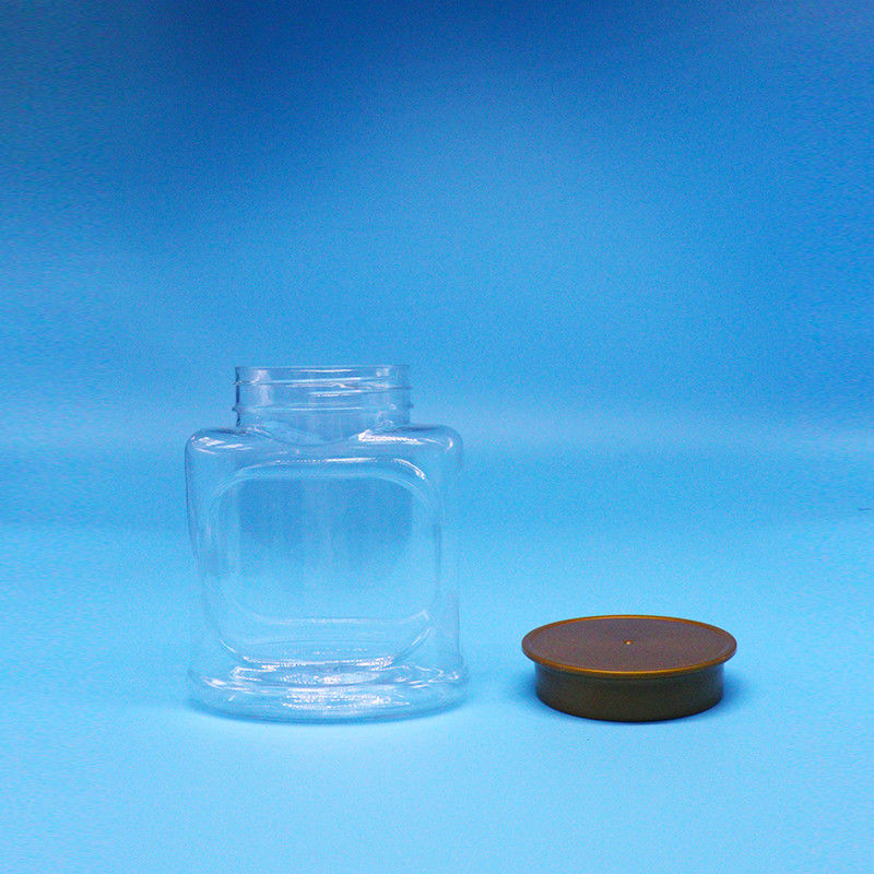 Cadeau de bonbons clair, vide, étanche à l'air, noix en PET de qualité alimentaire, boîtier en plastique, couvercle à vis