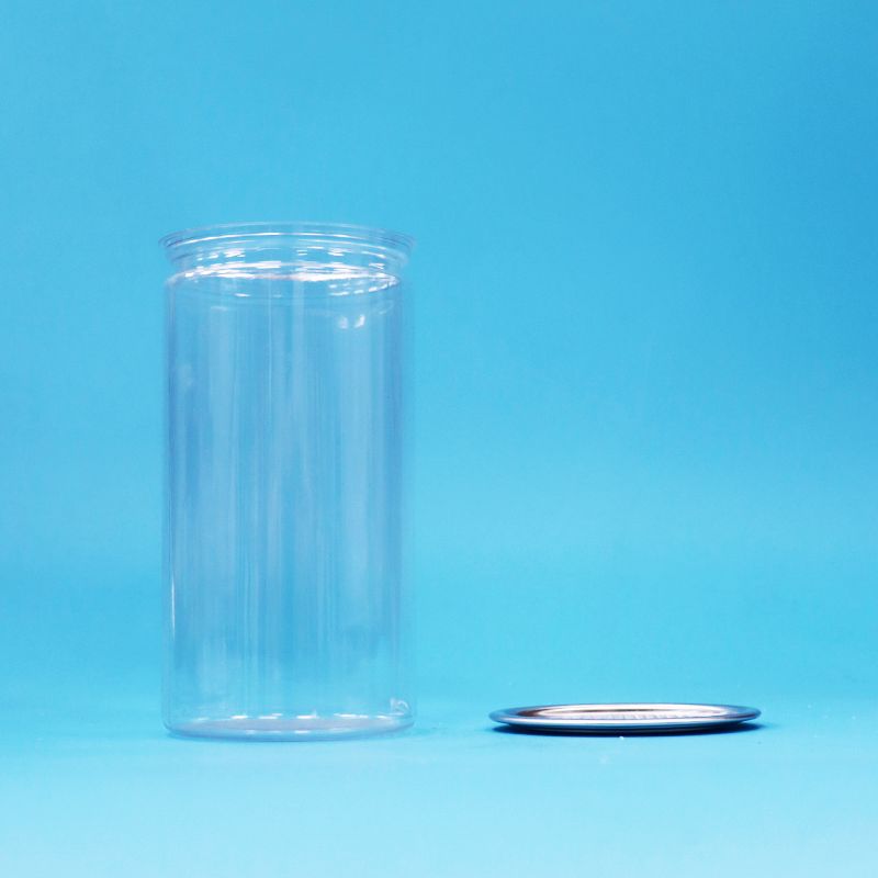 Boîte d'emballage scellée facile à ouvrir en plastique transparent PET pour aliments, bonbons, boissons