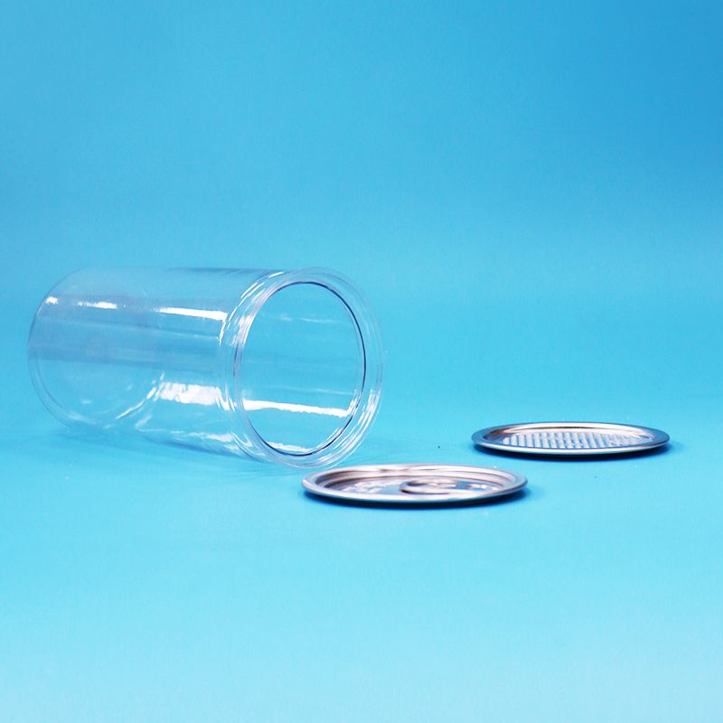 Boîte d'emballage scellée facile à ouvrir en plastique transparent PET pour aliments, bonbons, boissons