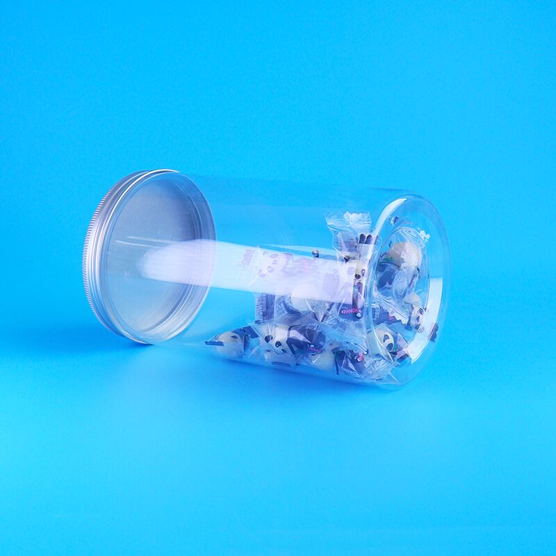 Des biscuits à la canne à sucre à l'épreuve de la fuite, à l'écorce de melon, à la graine de melon, en PET rond, en boîtes à vis