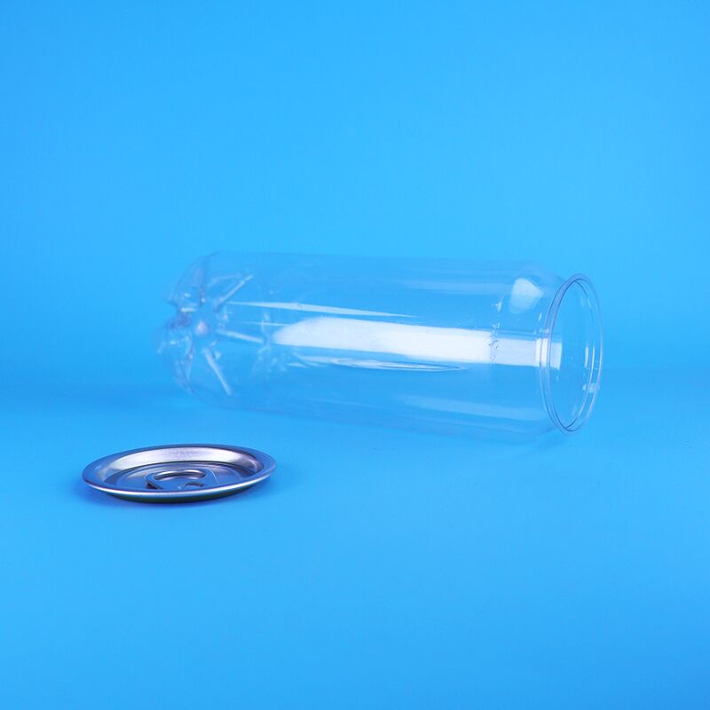 Boîte en plastique PET avec couvercle ouvert facilement de capacité 500 ml étanche aux fuites pour les boissons gazeuses et les boissons alcoolisées
