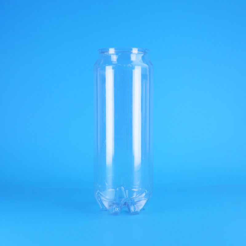 Boîte en plastique PET avec couvercle ouvert facilement de capacité 500 ml étanche aux fuites pour les boissons gazeuses et les boissons alcoolisées