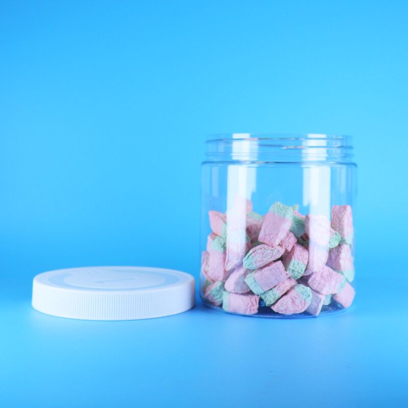 Bocaux transparents en plastique PET pour gâteaux de boulangerie, croustilles, biscuits, produits, stockage sûr