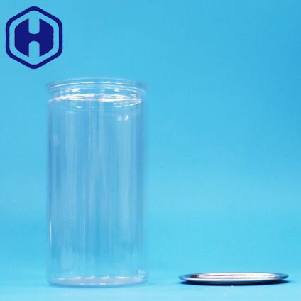Boîte d'emballage scellée facile à ouvrir en plastique transparent PET pour aliments, bonbons, boissons