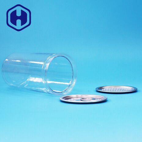 Boîte d'emballage scellée facile à ouvrir en plastique transparent PET pour aliments, bonbons, boissons