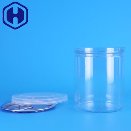 Boîte personnalisée scellée facile à ouvrir en plastique PET transparent pour noix et aliments pour bébé