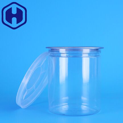 Boîte en plastique PET de petite taille, étanche et de qualité alimentaire, avec couvercle facile à ouvrir, design personnalisé