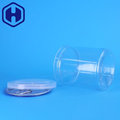 Boîte en plastique PET de 220 ml sans BPA avec couvercle facile à ouvrir pour emballage de fruits de mer