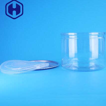 Bien scellé boîte en plastique PET transparente avec couvercle facile à ouvrir pour les fruits secs