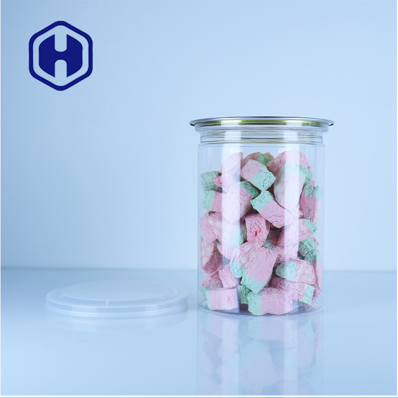 Boîtes de conservation alimentaires transparentes en PET pour gâteaux, aliments secs, fruits, tartes, sécurité alimentaire, couvercle facile à ouvrir