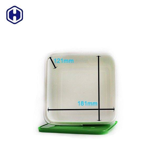 les baquets de 3000ML IML coulent le biscuit fait sur commande de preuve empaquetant L19.5 * W19.5 *H12.5 cm