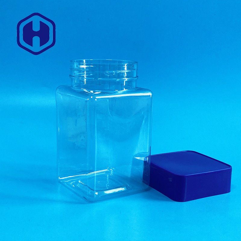 pot en plastique de preuve de la fuite 16oz pour les bâtons secs de fromage de boeuf de poissons de soie de viande