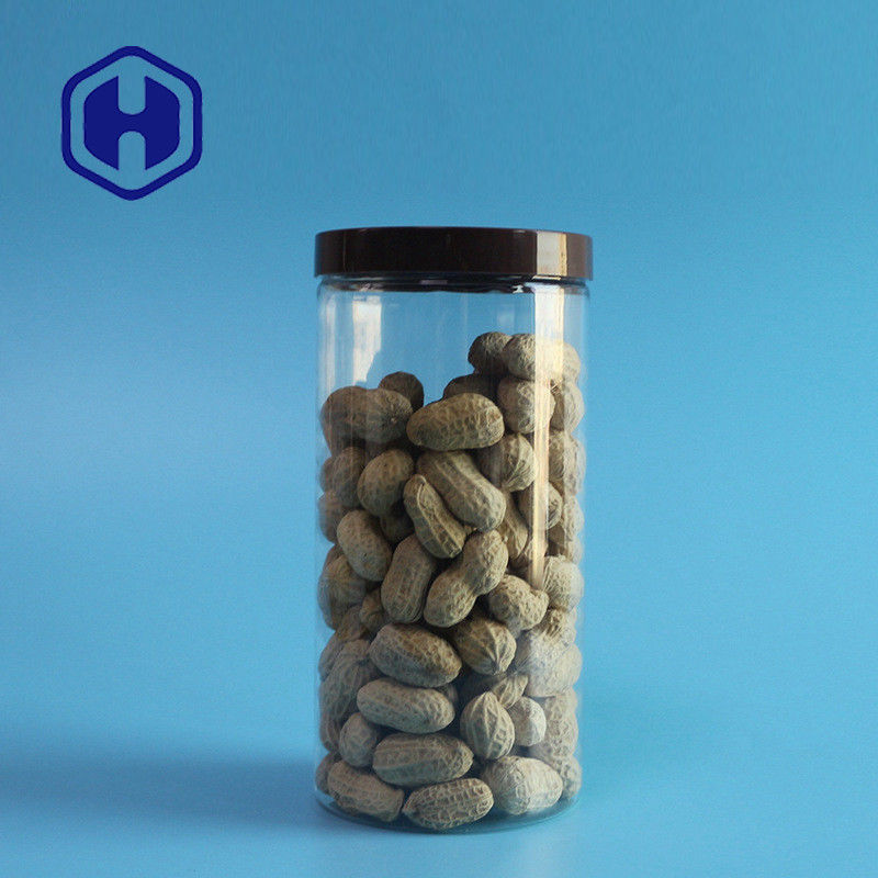 le pot en plastique de preuve de la fuite 750ml directement a dégrossi bouche large de long de fil de bobine ANIMAL FAMILIER clair d'emballage