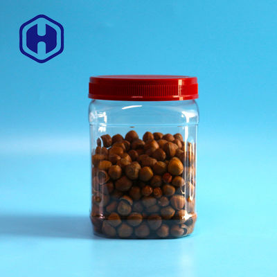 emballage alimentaire en plastique de poudre de café de pot d'ANIMAL FAMILIER de place de 1480ml 50oz avec le couvercle de vis