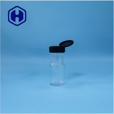 Plastique transparente épices sel poivre noir basilic PET flip top cap