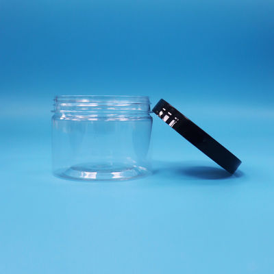 Bouteille en plastique PET transparente en forme de bouche ronde pour le thé noir