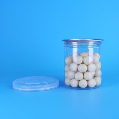 Boîte en plastique PET de 220 ml sans BPA avec couvercle facile à ouvrir pour emballage de fruits de mer