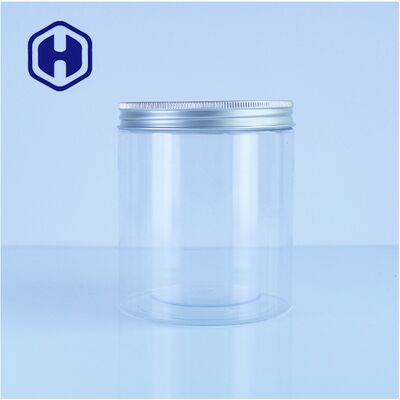 Bouchon à vis Bouteille claire rangement de qualité alimentaire pour les piqûres de chocolat Pièces de biscuits