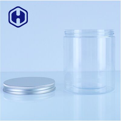 Pot rond transparent sans danger pour les aliments, stockage parfait pour les morceaux de chocolat, les mini-gâteaux et les bonbons