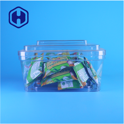Boîte transparente d'emballage alimentaire en PET pour biscuits et biscuits au beurre, usine de conteneurs en plastique OEM